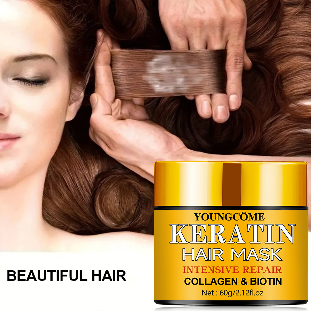 Hair Care Dupes - ヘアリペア ヘアマスク エッセンシャルオイル 栄養補給 乾燥ダメージ ビオチン