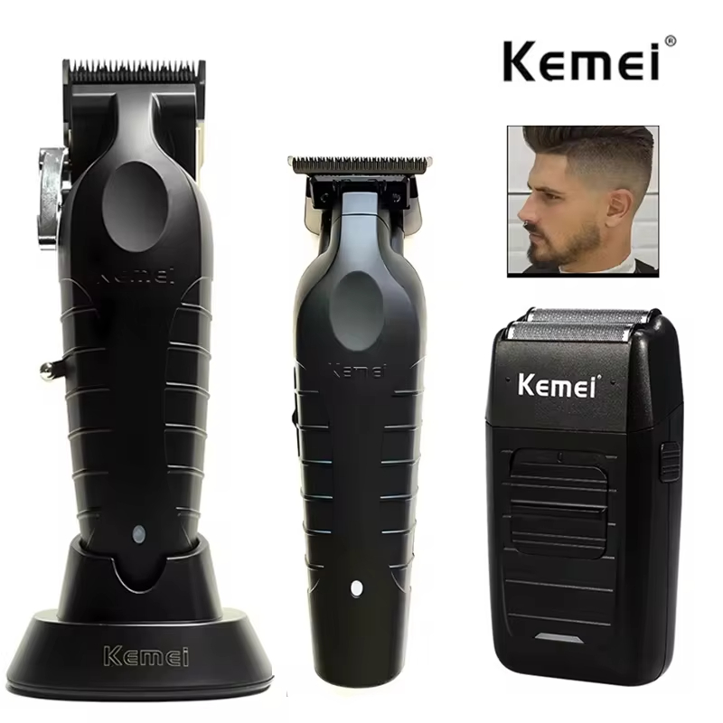 Hair Care Brand - Kemei KM-2296 KM-2299 KM-1102 バリカンキットメンズ電気シェーバーヘアトリマーマシンプロフェッショナルヘアカットマシン