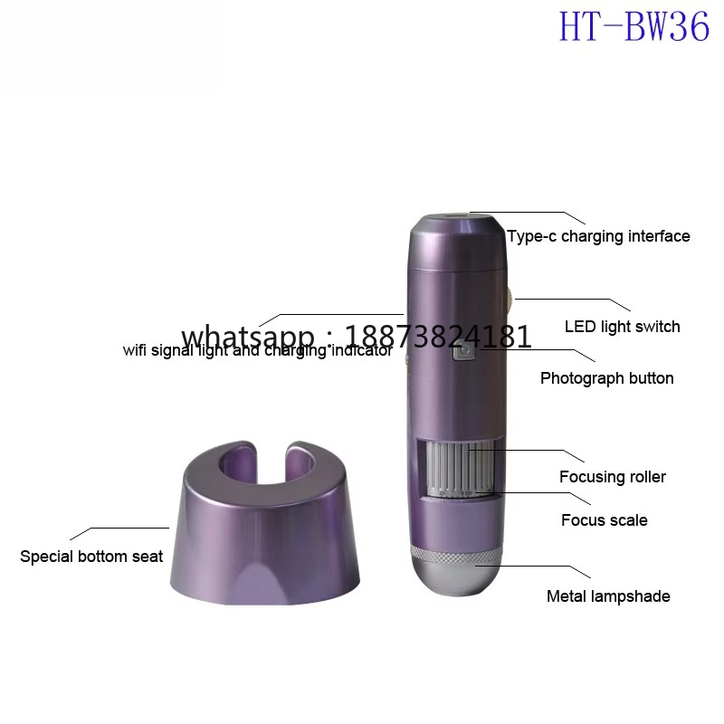 インテリジェント頭皮分析器 ポータブル 家庭用育毛美容機器  - Hair Care Homemade のレビューと価格