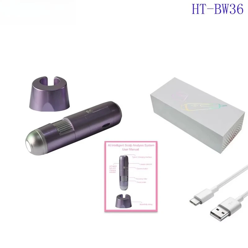 インテリジェント頭皮分析器 ポータブル 家庭用育毛美容機器  - Hair Care Homemade のレビューと価格