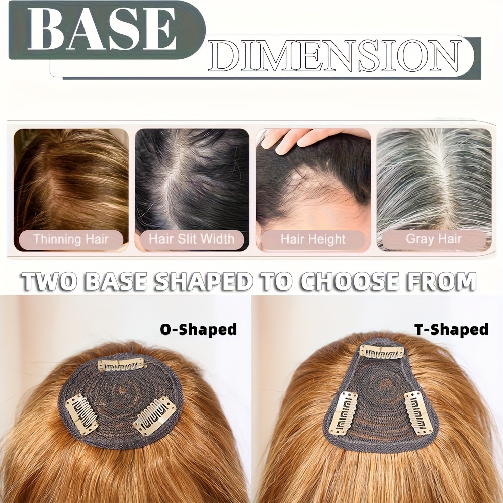 # 30色のトップピースヘアクリップ（前髪付き）、女性用クリ - Clip In Hair Piece のレビューと価格