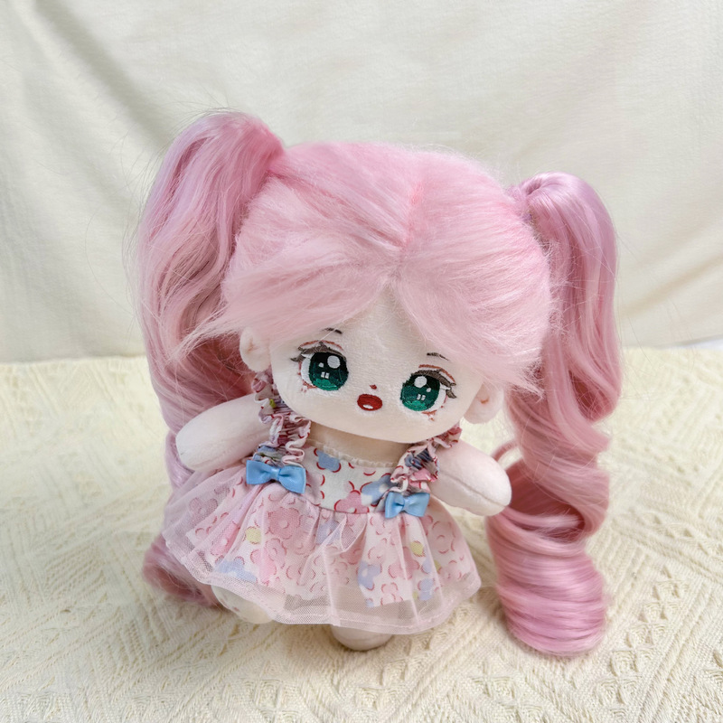 ピンクの合成毛ポニーテールクリップ、耐熱シルク製ウェーブ状ふ - Clip In Hair Piece のレビューと価格