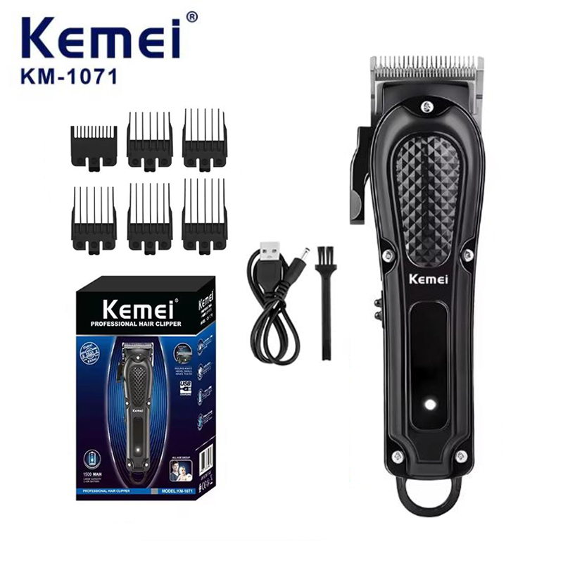 Kemei-男性用電動バリカン,コードレスおよび充電式バリカ - Hair Care Brand のレビューと価格