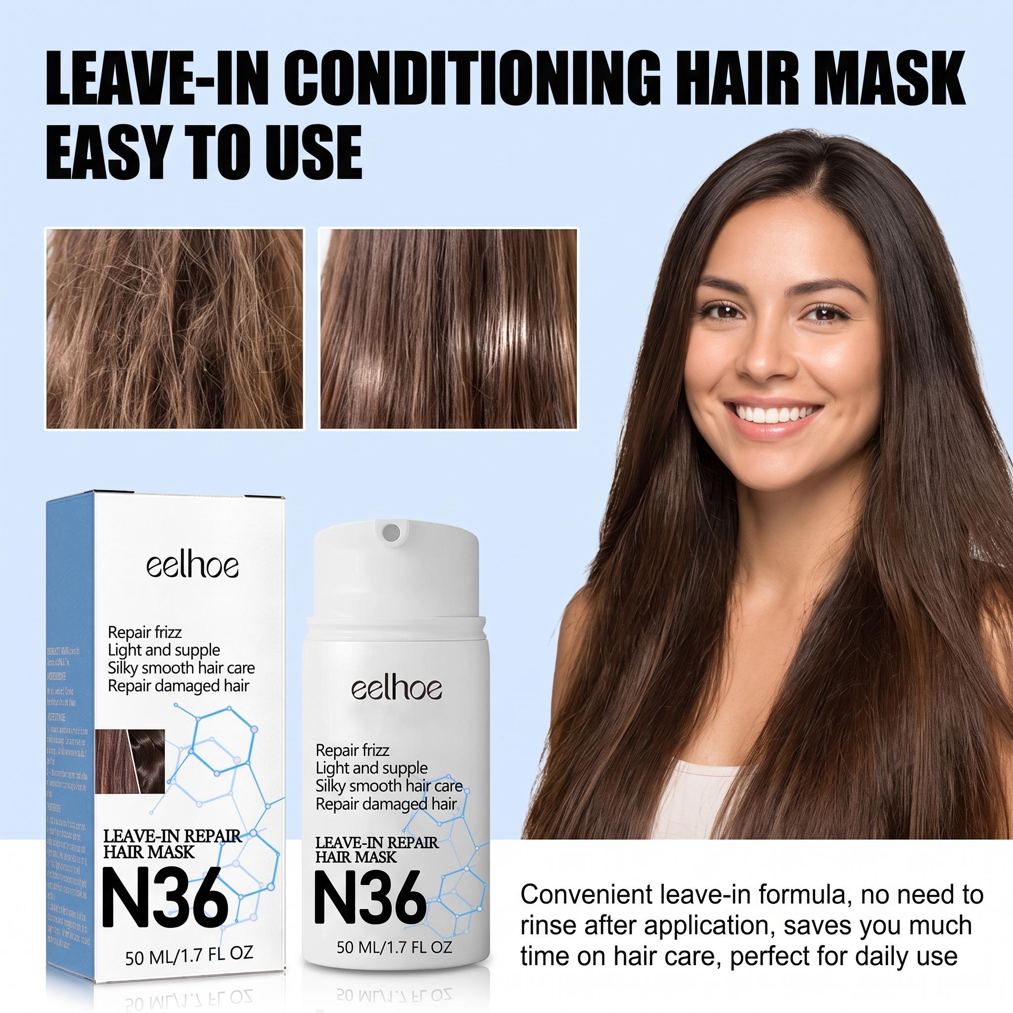 リーブイン リペア ヘアマスク 乾燥した縮れ毛を長時間補修  - Hair Care Dupes のレビューと価格
