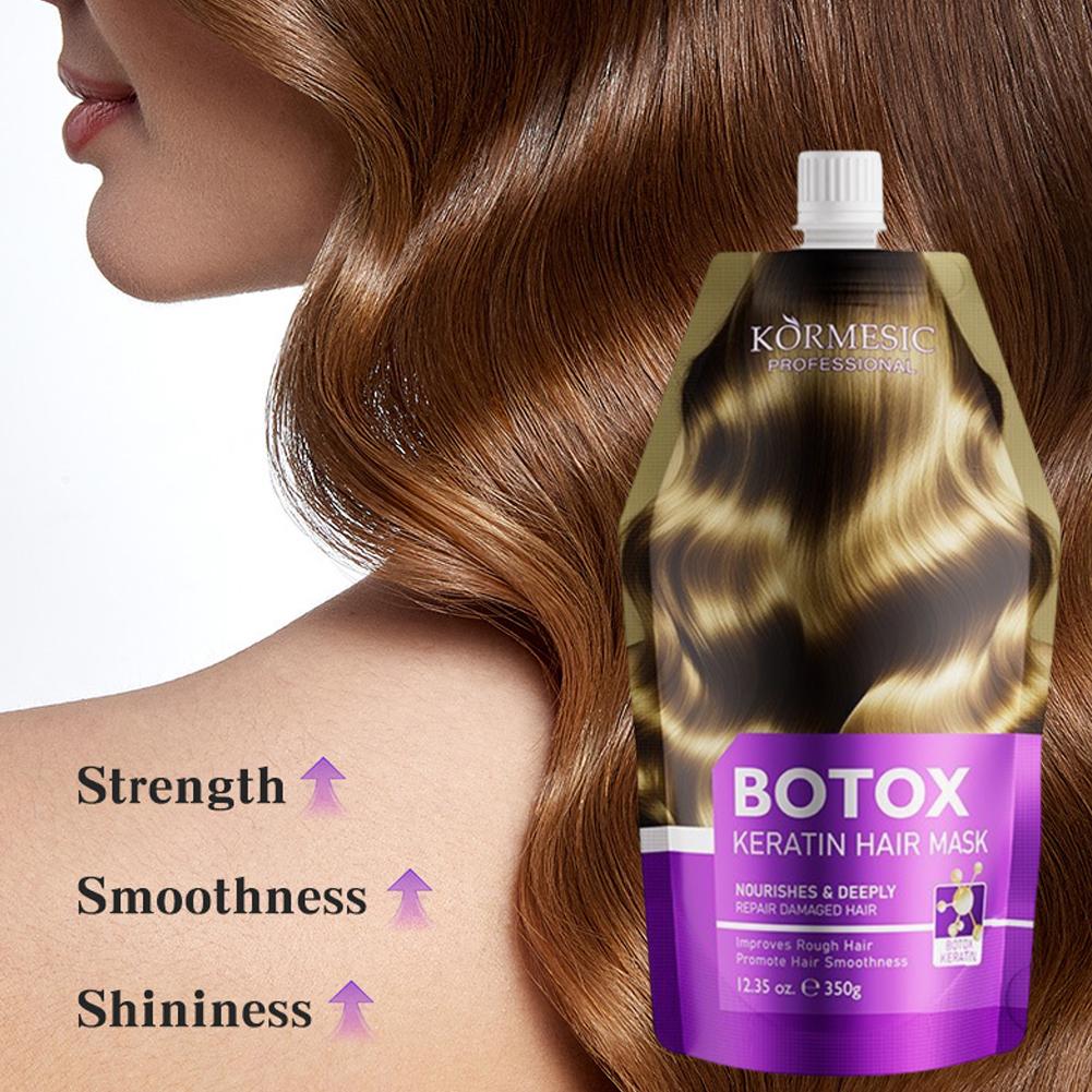 アルガンオイル ケラチンヘアマスク 350g、ダメージヘア用 - Hair Care Dupes のレビューと価格