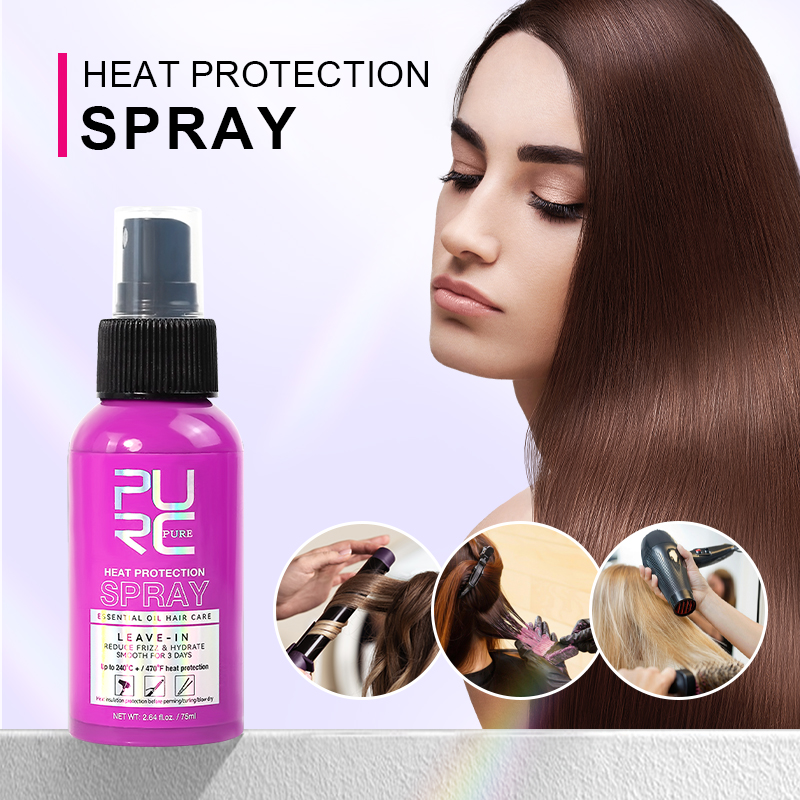 PURC 熱保護スプレー ココナッツ オイル 縮れコントロー - Heat Protectant Spray のレビューと価格