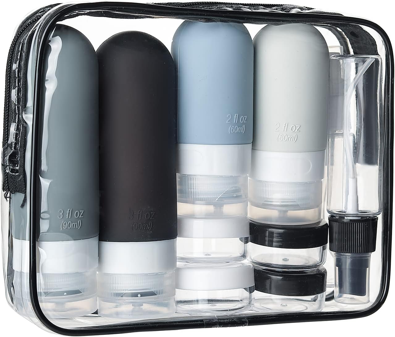 16 個のトラベルコンテナ漏れ防止シリコン絞り可能コンテナボ - Dry Shampoo Travel のレビューと価格