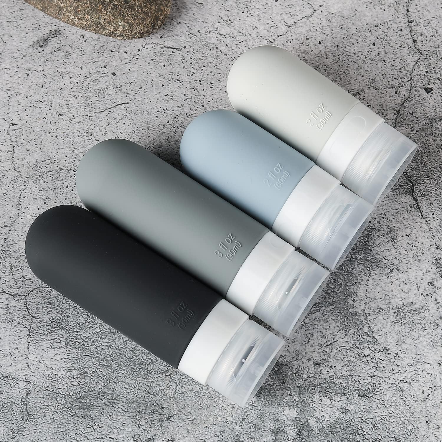 16 個のトラベルコンテナ漏れ防止シリコン絞り可能コンテナボ - Dry Shampoo Travel のレビューと価格
