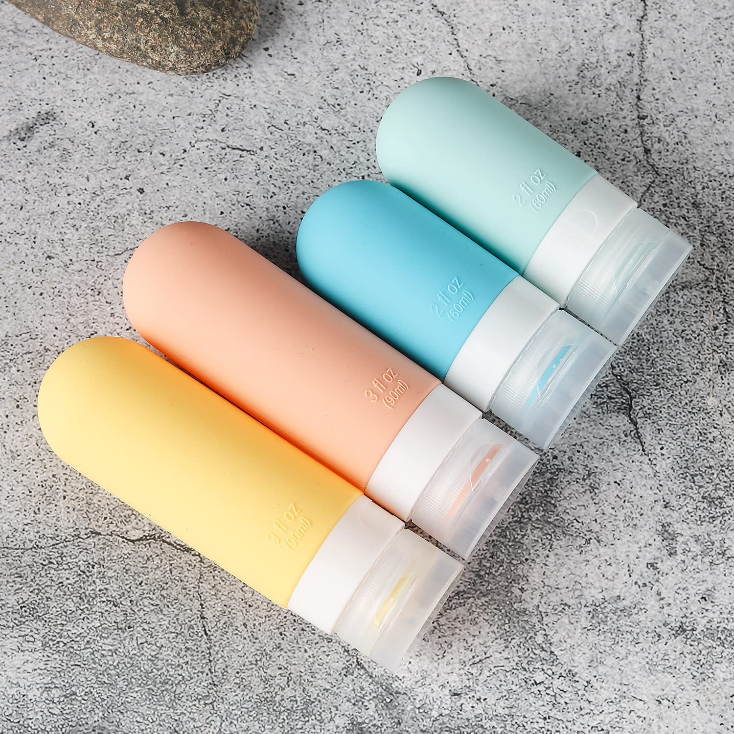 16 個のトラベルコンテナ漏れ防止シリコン絞り可能コンテナボ - Dry Shampoo Travel のレビューと価格
