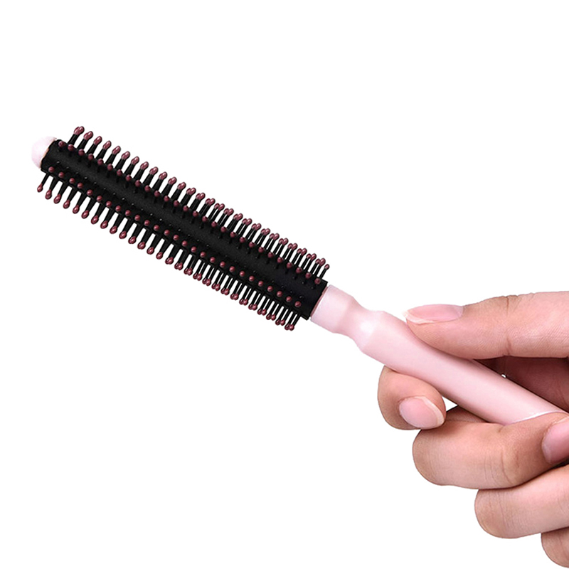 1 Pc 波状カーリースタイリングヘアコームロールブラシラウ - Hair Care Wavy Hair のレビューと価格