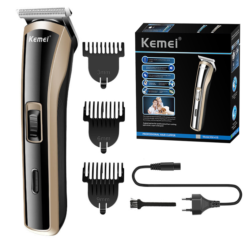 Kemei 418 プロフェッショナル電気バリカン充電式ベビ - Hair Care Brand のレビューと価格