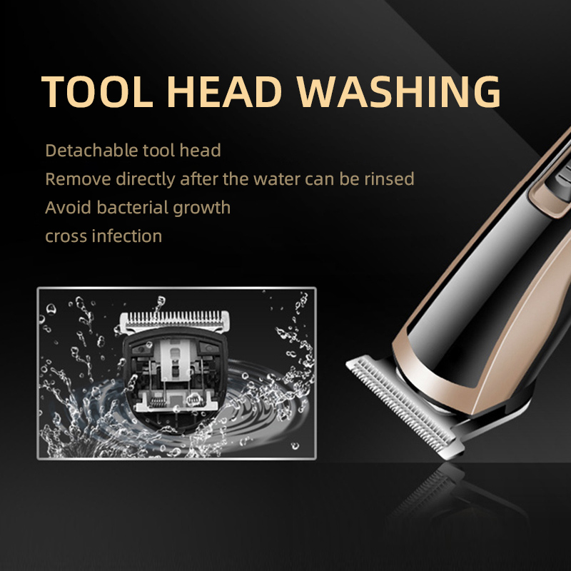 Kemei 418 プロフェッショナル電気バリカン充電式ベビ - Hair Care Brand のレビューと価格