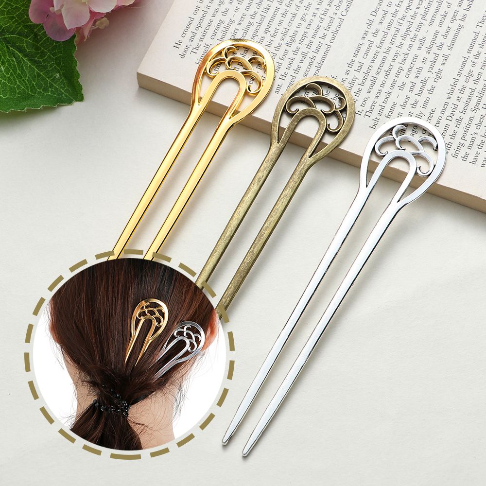 U字型ヘアピン,2つのウェーブのかかった髪,合金ヘアケア,ス - Hair Care Wavy Hair のレビューと価格